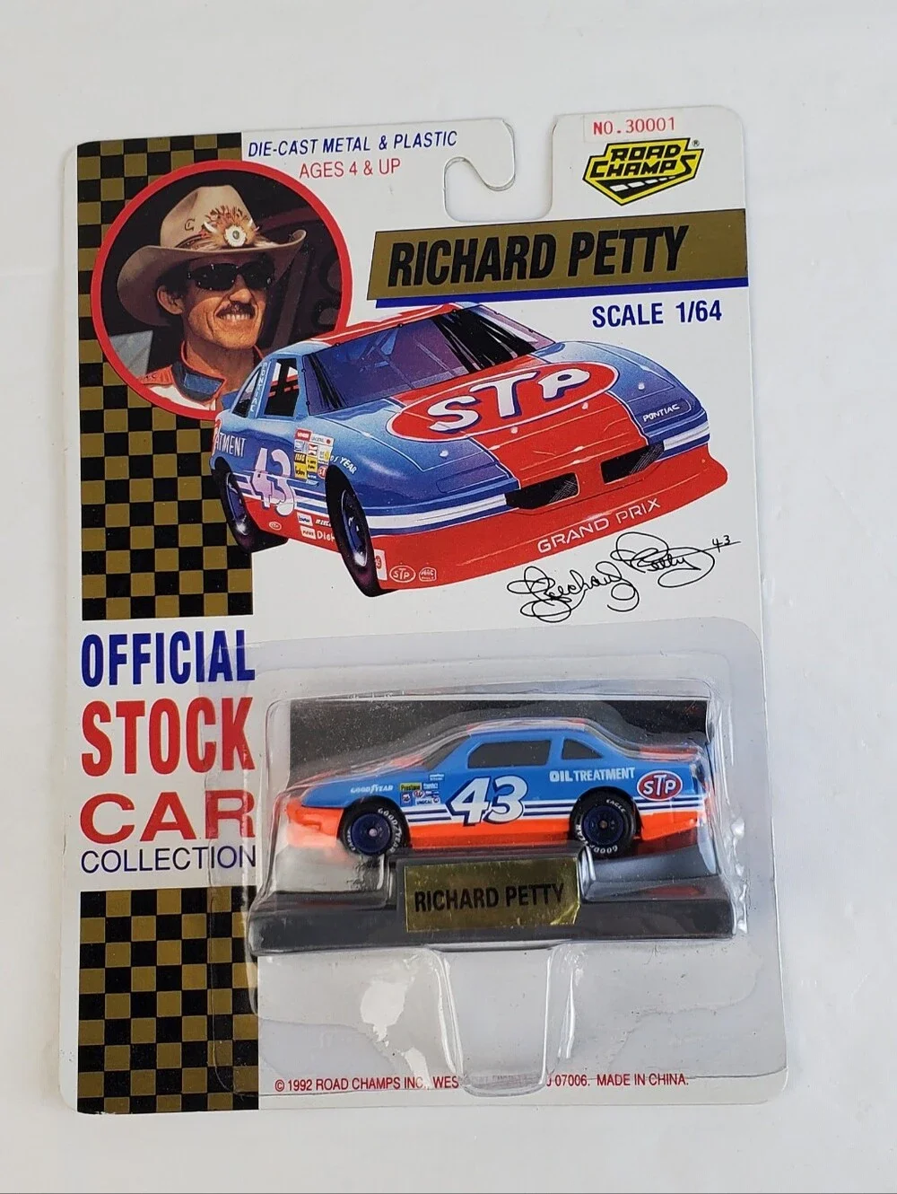 Hot Wheels VTG NASCAR Richard Petty #43 1:64 Diecast Car Road Champs - Lot of 3